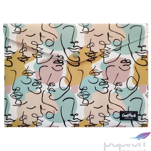 Irattartó tasak A4 patentos Art Deco pp CoolPack 30773CP