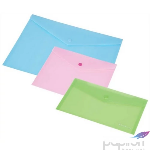Irattartó tasak A5 Panta Plast patentos 160mik PP műanyag paszt.zöld Iratrendezés PANTA PLAST 0410-0036-04