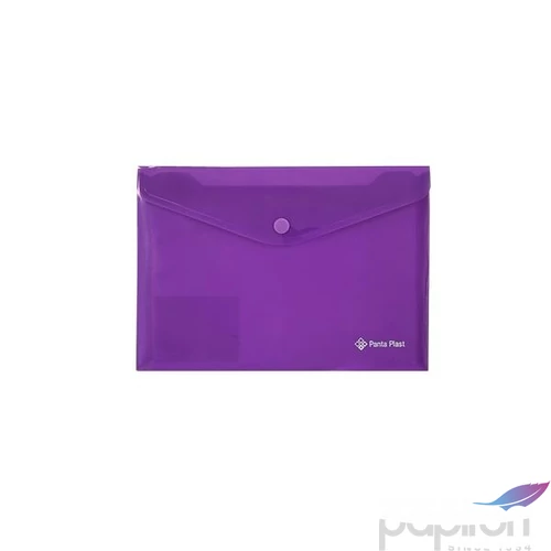 Irattartó tasak A5 Panta Plast PP, patentos, neon lila INP0410008615