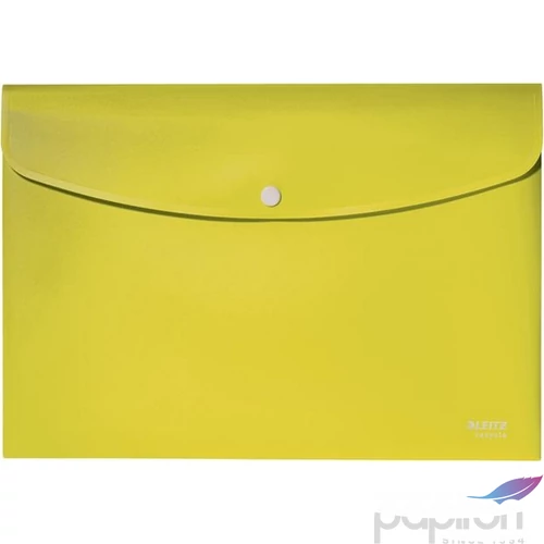 Irattasak A4 Leitz PP, patentos, Recycle, sárga E46780015