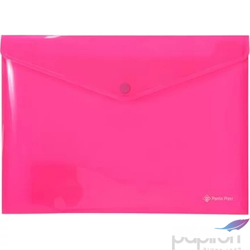 Irattasak A4 Panta Plast PP, patentos, neon pink INP0410008513