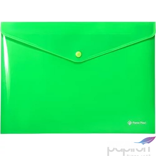Irattasak A4 Panta Plast PP, patentos, neon zöld INP0410008504