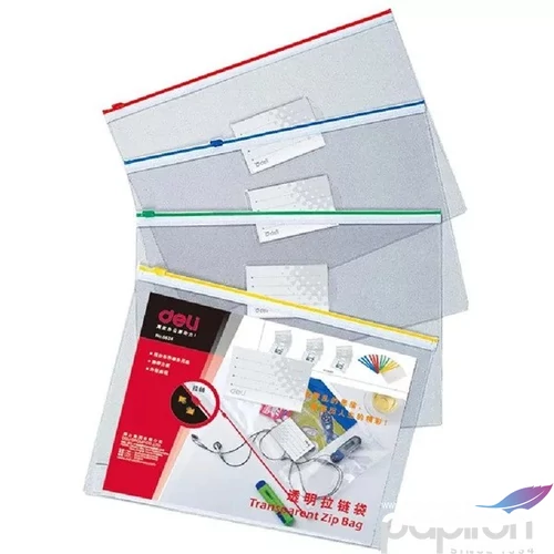 Irattasak A4 Zip-Bag DELI Start / húzózáras DL5526