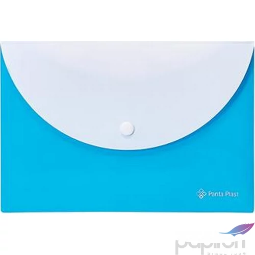 Irattasak A5 Panta Plast PP, patentos, két zsebes,neon kék INP0410008803