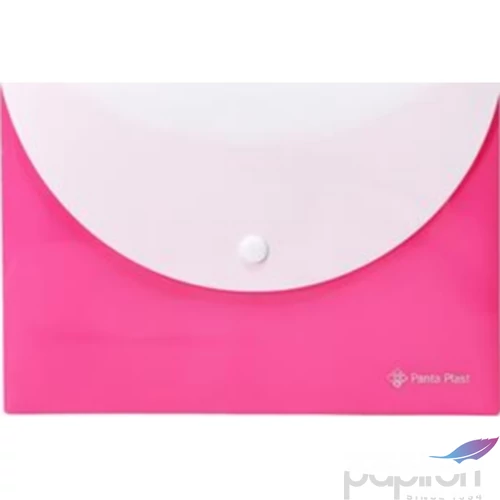 Irattasak A5 Panta Plast PP, patentos, két zsebes,neon pink INP0410008813