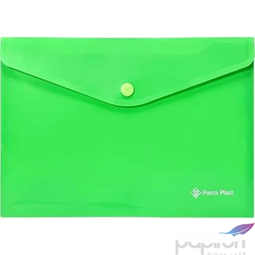 Irattasak A5 Panta Plast PP, patentos,neon zöld INP0410008604