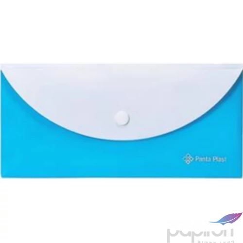 Irattasak DL Panta Plast PP, patentos, két zsebes,neon kék INP0410008903