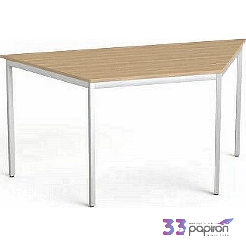 Asztal Irodai Mayah Freedom SV-41 kőris fémlábbal 75x150/75 cm