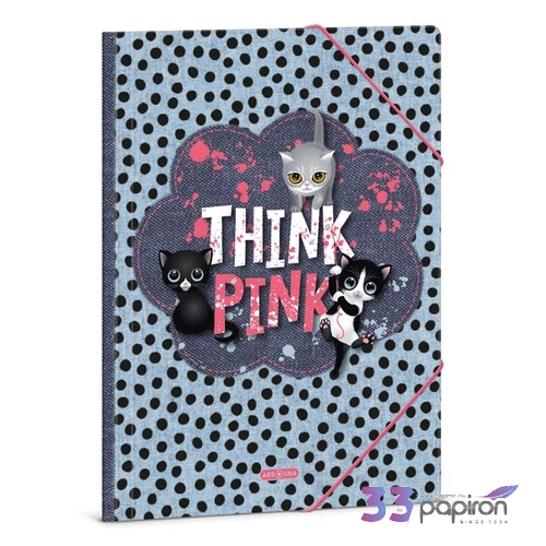 Ars Una 24 Think Pink gumis mappa irattartó