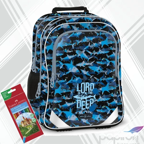 Ars una iskolatáska ErgoFit 24 24L ergo-fit Lord of the Deep cápa (5337 56173376 prémium 3év garancia