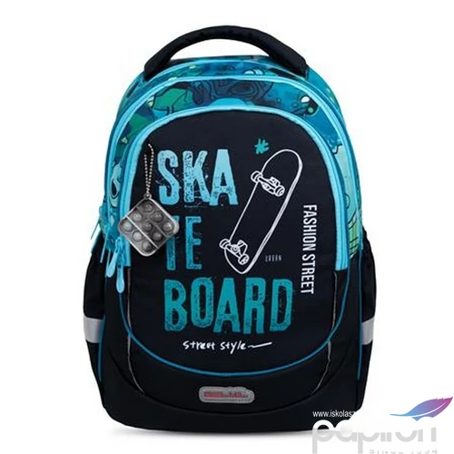 Iskolatáska Belmil ergonómikus Leisure Plus Skate Board