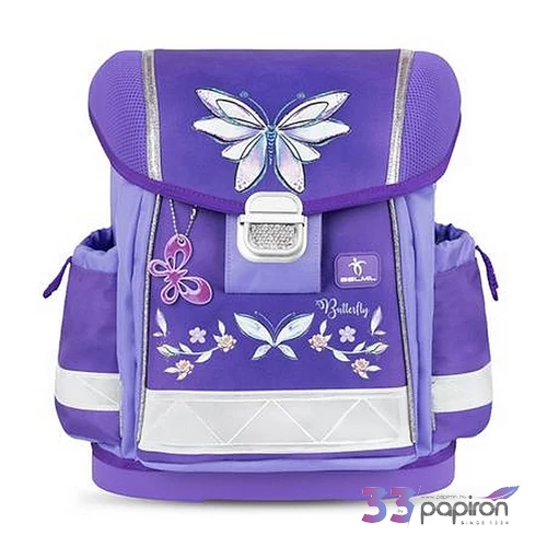 Belmil 26 Classy Starlight Butterfly iskolatáska minőségi