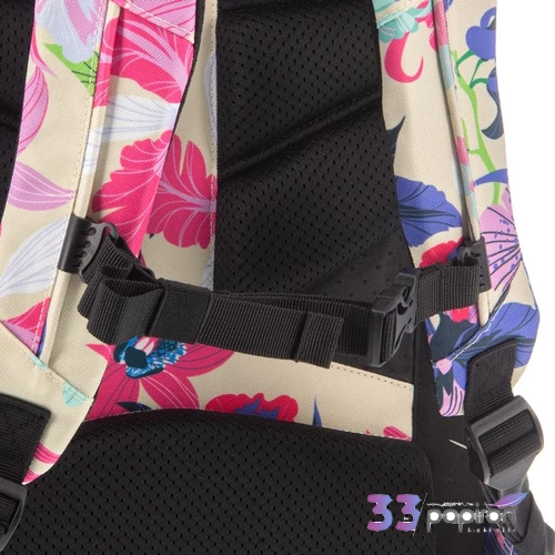 Ars Una 25 Beach flowers iskolatáska mellkaspánttal