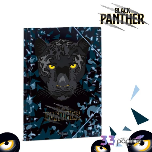 Ars Una 26 Black Panther gumis mappa tartós