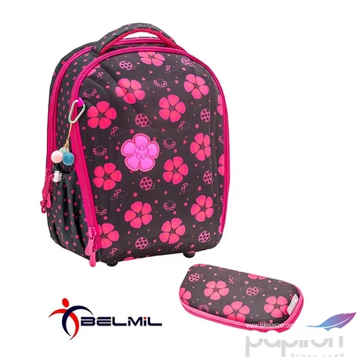 Iskolatáska szett Belmil 22' Sturdy Ladybug,338-82 tolltartóval 