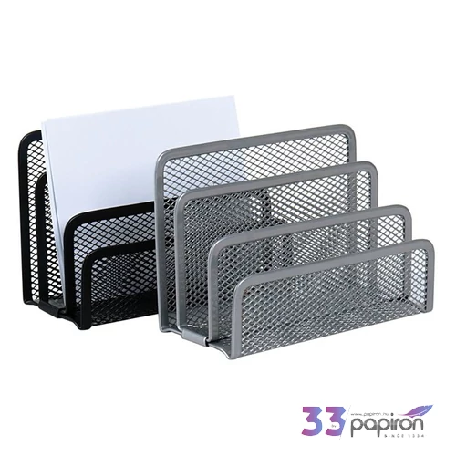 Fémhálós levéltartó fekete Victoria Irodai kiegészítők Victoria Z4807 BLACK