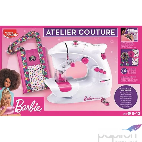 Játék varrógép készlet MAPED CREATIV Atelier Couture Barbie