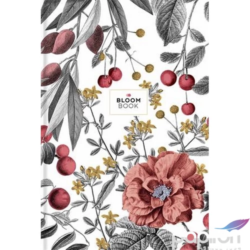Jegyzetfüzet B5 vonalas 80lap, SHKOLYARYK Bloom Book vegyes