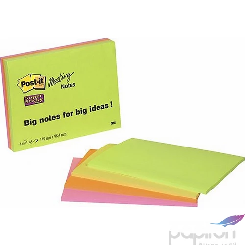 Jelölőcímke Posti-it Super St Super Sticky 152x101