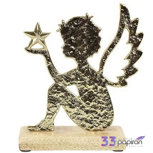 Dekor angyal Ornament angel Florien S gold DST53