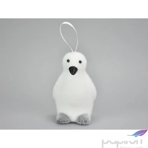 Karácsonyi dekor figura Pingvinkicsi 6x6x12cm Karácsonyi dekoráció