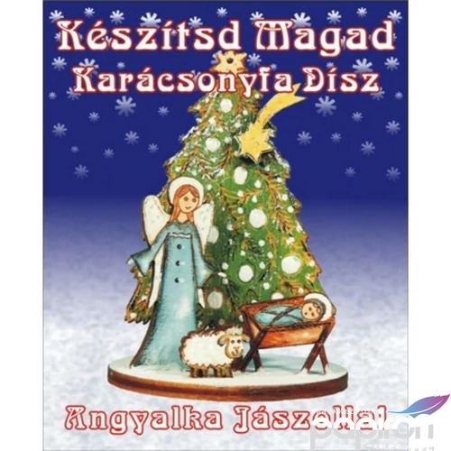 Dekor angyal jászollal karácsonyfa díszek