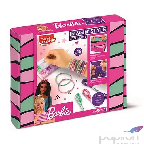 Karkötő készítő készlet MAPED CREATIV Barbie Imagin`Style