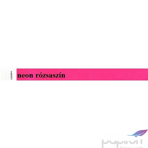 Karszalag 45720 tyvek neon rózsaszín