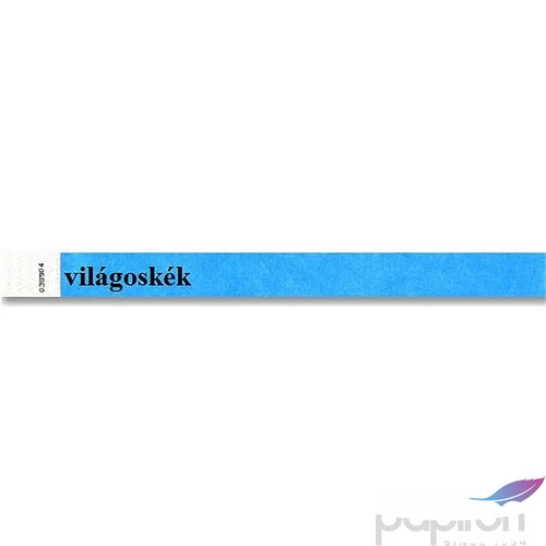 Karszalag 45720 tyvek világos kék