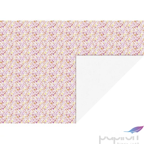 Karton HEYDA (50x70) 220g újrahasznosított piros virá