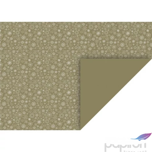 Karton HEYDA (50x70) 300g "Crystals" karácsonyi arany