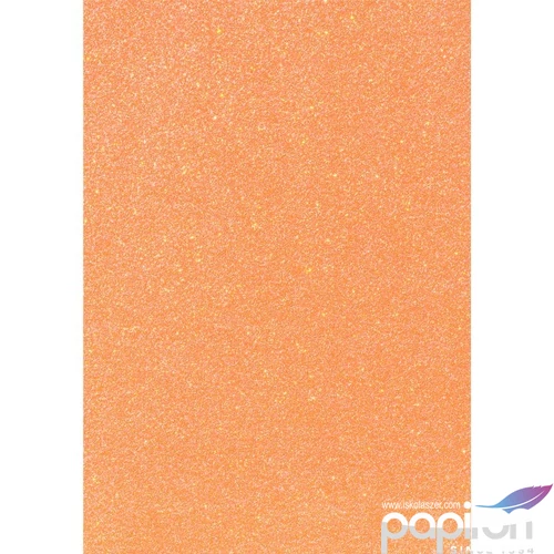 Karton HEYDA A/4 200g csillámos neon narancs 2118930032