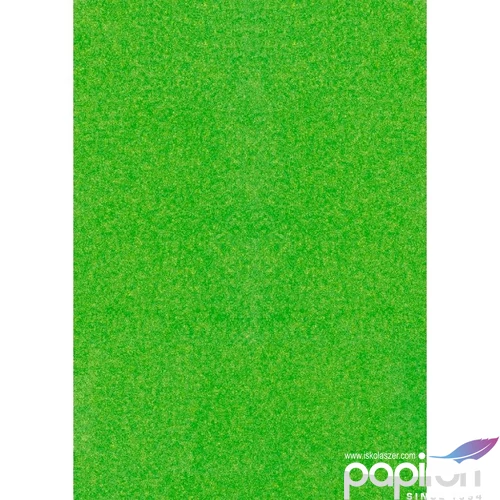 Karton HEYDA A/4 200g csillámos neon zöld  2118930033 