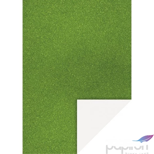 Karton HEYDA A/4 200g csillámos világos (lime) zöld 