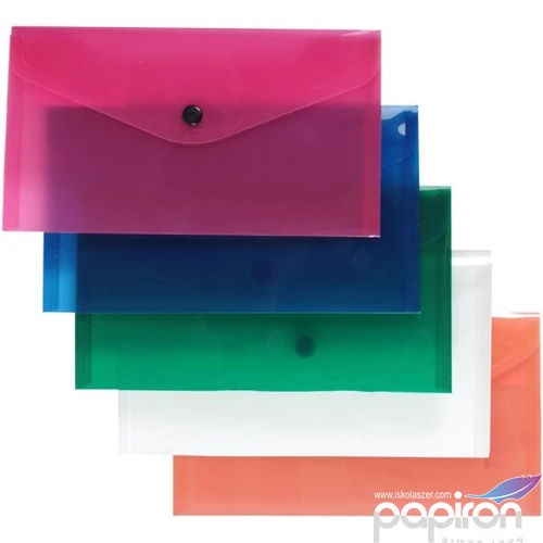 Irattasak patentos DL - KPP áttetsző fehér KartonP+P 2-360