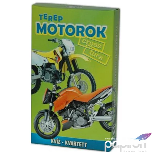 Kártya kvíz TEREP motorok