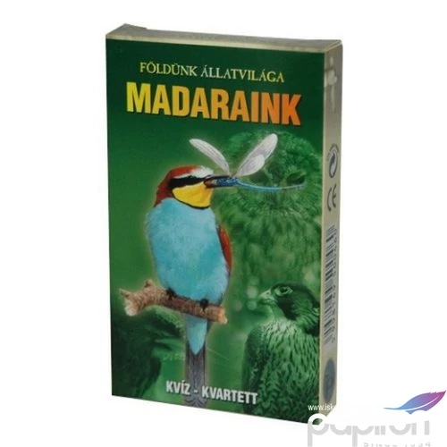 Kártya Madaraink földünk állatvilága