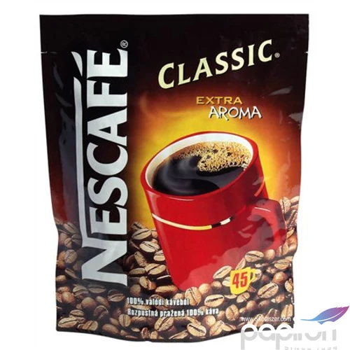 Kávé Nescafe Classic instant kávé utántöltő, 75 g KHK010