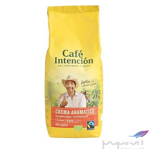Kávé pörkölt BIO szemes 1000g CAFÉ INTENCIÓN Crema Aromatico