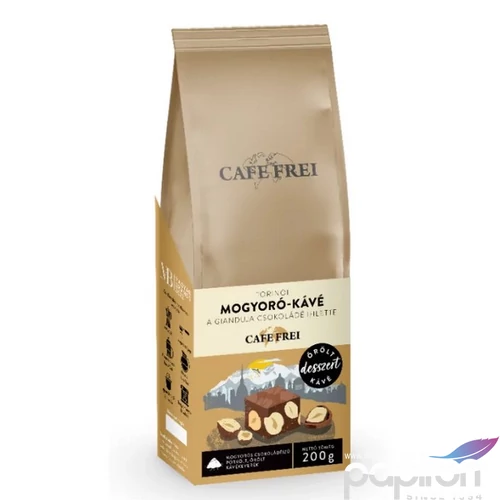 Kávé pörkölt őrölt 200 g CAFE FREI Torinói mogyorós csokoládé