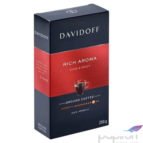 Kávé pörkölt őrölt 250 g DAVIDOFF Rich Aroma