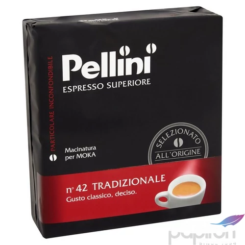 Kávé pörkölt őrölt 2x250 g PELLINI Tradizionale