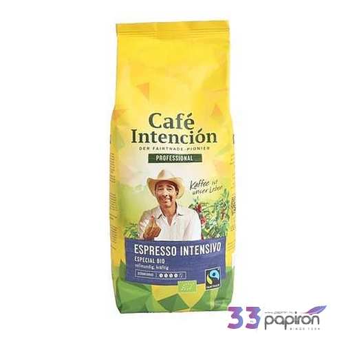 Kávé pörkölt szemes 1000 g CAFÉ INTENCIÓN BIO Professional Espresso Intensivo Especial