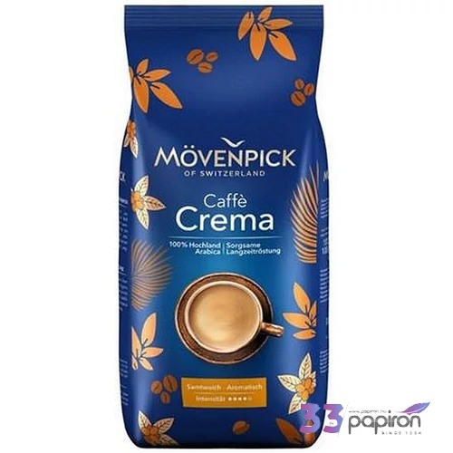 Kávé pörkölt szemes 1000 g MÖVENPICK Caffé Crema