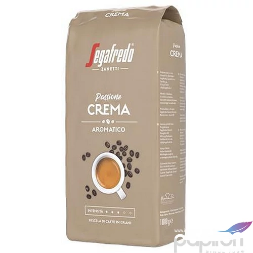 Kávé pörkölt szemes 1000 g,  SEGAFREDO Passione Crema