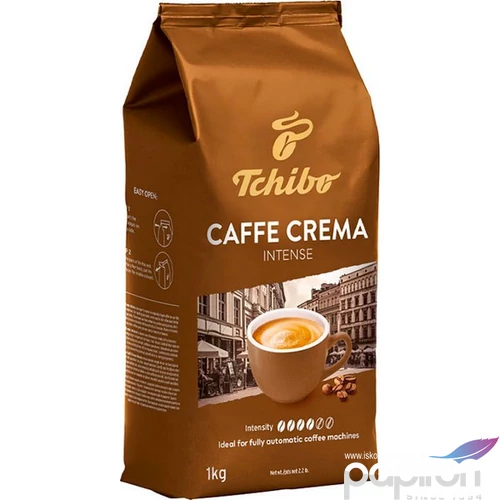 Kávé pörkölt szemes 1000 g TCHIBO Caffe Crema Intense