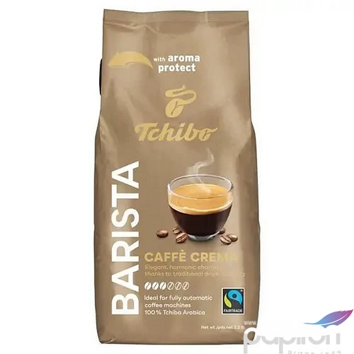 Kávé pörkölt szemes 1000 g TCHIBO Barista Caffé Crema