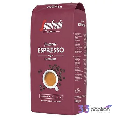 Kávé pörkölt szemes 1000 g,  SEGAFREDO Passione Espresso