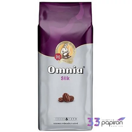 Kávé pörkölt szemes védőgázas csomagolásban 1000 g DOUWE EGBERTS Omnia silk