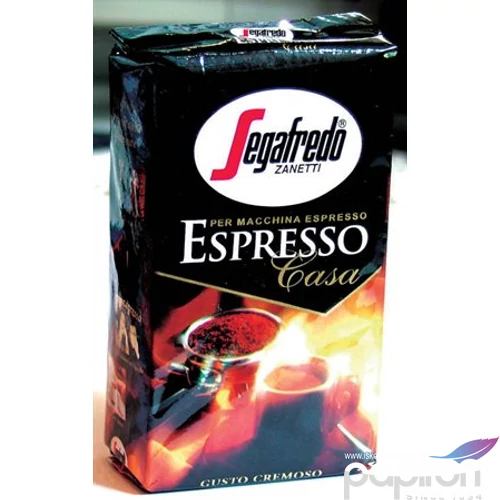Kávé Segafredo Espresso Casa pörkölt kávé, őrölt, vákuumos 250g